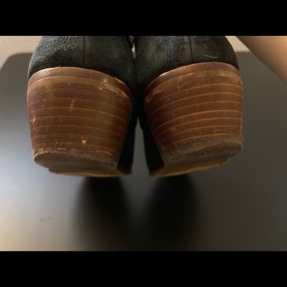 Sam Edelman Black Suede Petty Ankle Boot, size 7 - Picture 9 of 9